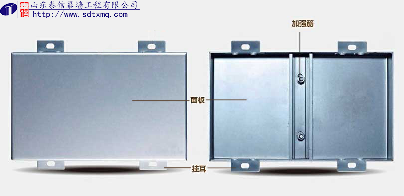 铝单板产品结构图