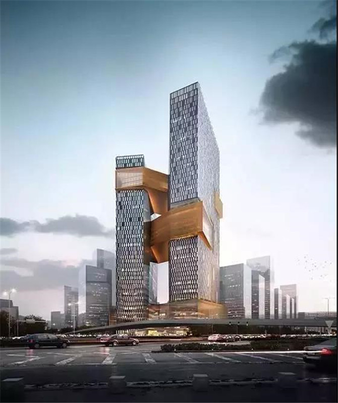 腾讯·深圳滨海大厦效果图1