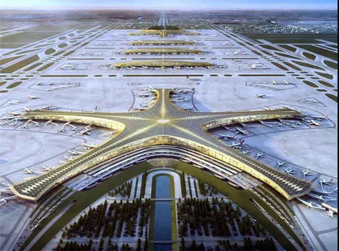 北京新机场航站楼建筑投标方案16