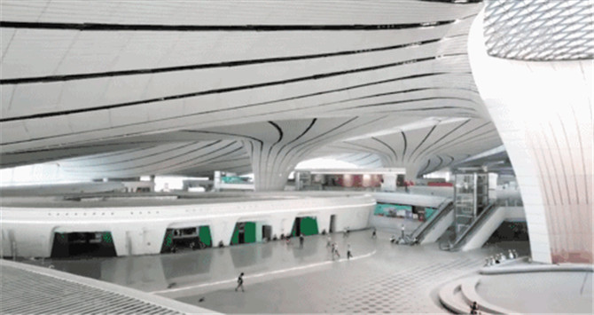 北京新机场航站楼建筑投标方案27