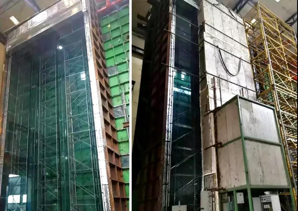 北京CBD核心区泰康大厦超大玻璃板块专项性能测试
