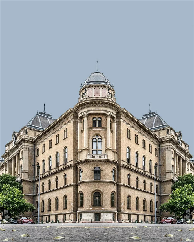 Zsolt Hlinka 完美对称的布达佩斯建筑3